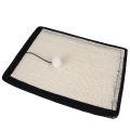 Amazon Pet Cat Teaser Toy Creative New Cat Claws Grinding Sisal Cat Scratch Pad Sofa Protective Mat